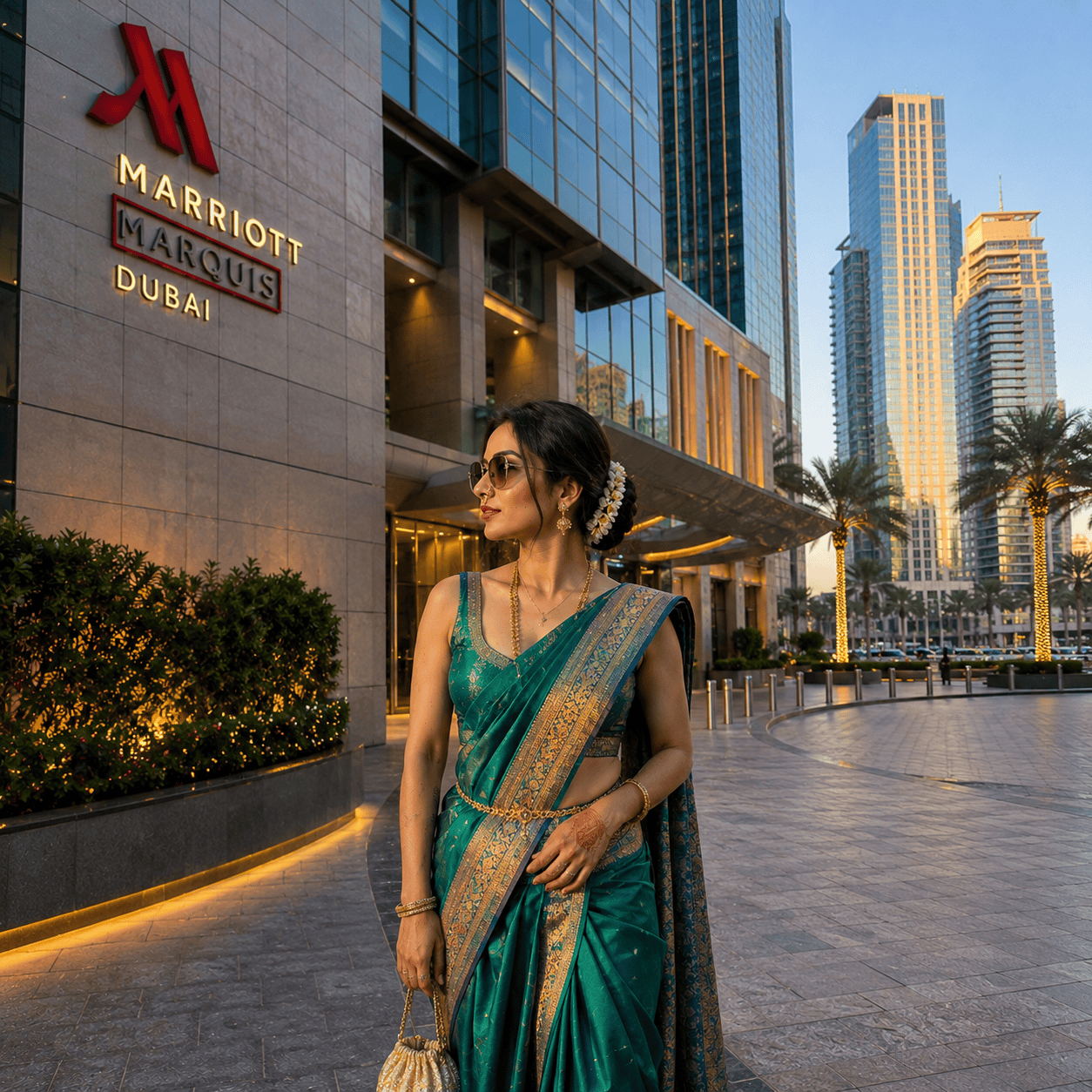 dubai escorts marriott marquis hotel